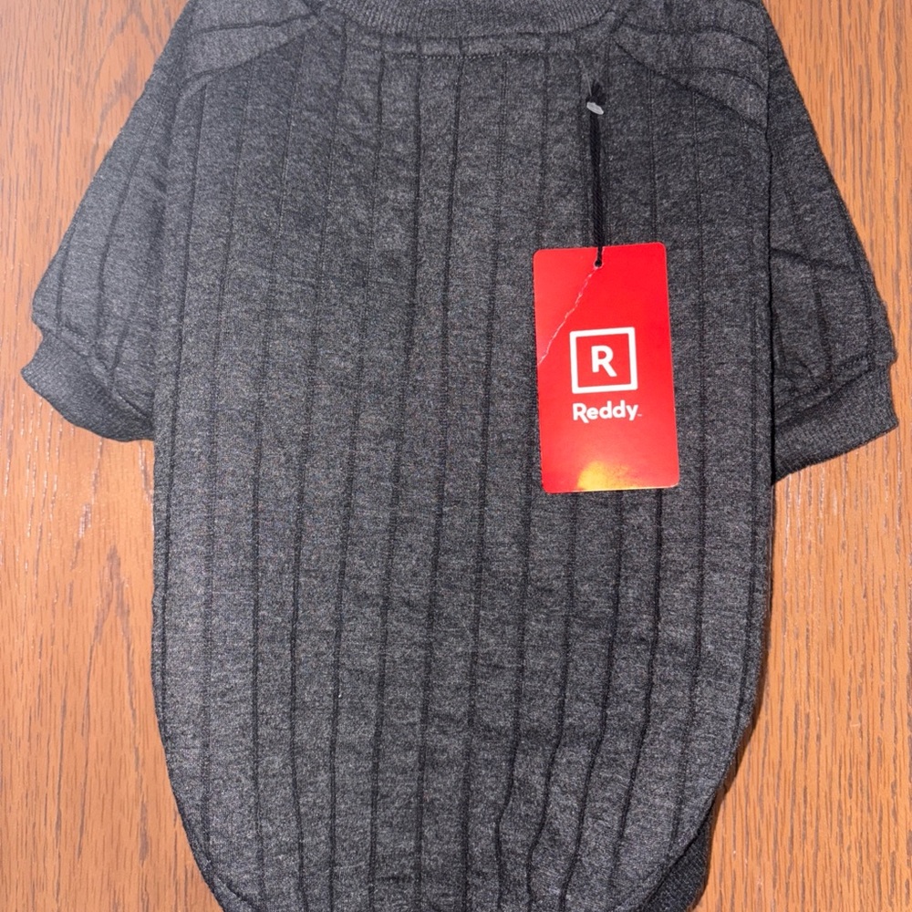 Reddy Charcoal Heather Gray Large Althleisure sweatshirt